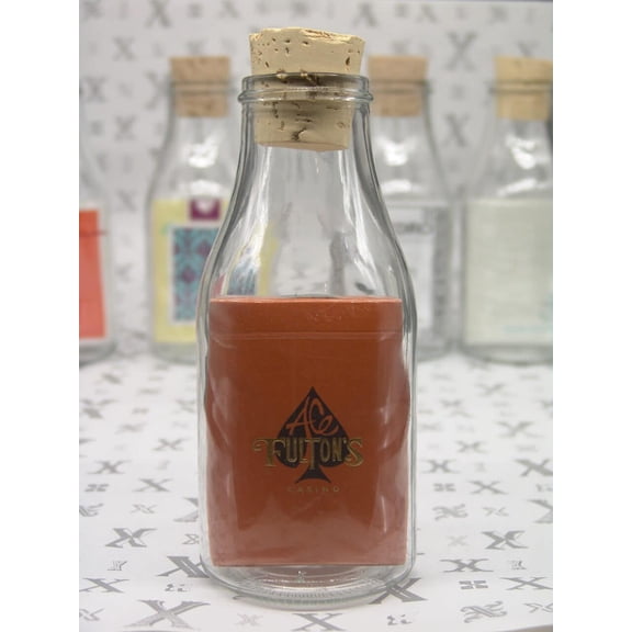 Fulton Little Tokyo Orange Vintage Back Edition Impossible Bottle Playing Cards