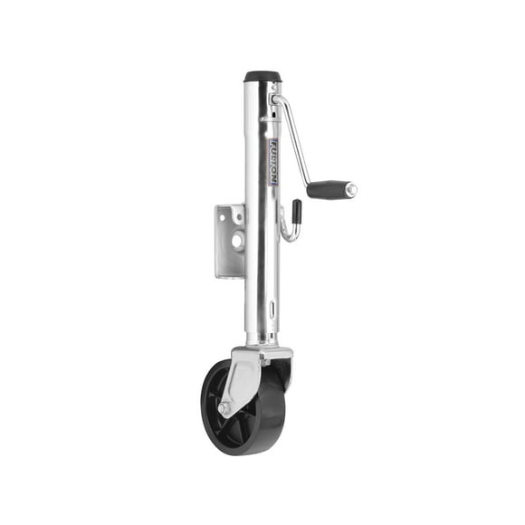Fulton Marine Trailer Jack, 1,200 lbs. Lift Capacity, Side Wind, Weld-On Side Mount, 10 in. Travel FLXP10WC0301