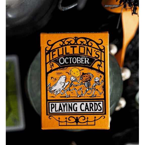 Fulton October UV Glow Edition Pumpkin King Orange Box