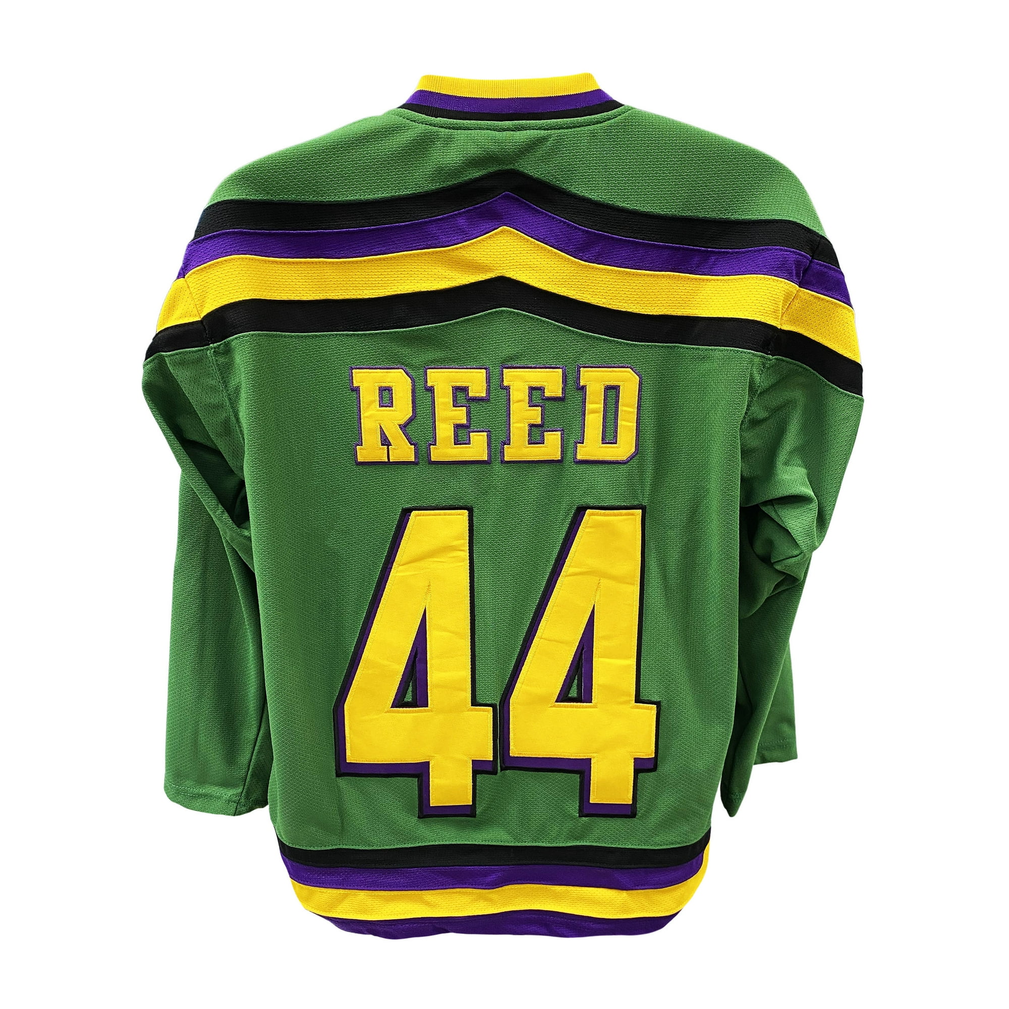 Youth Fulton Reed #44 The Mighty Ducks Hockey Jersey (All Stitched Vintage  Jersey)