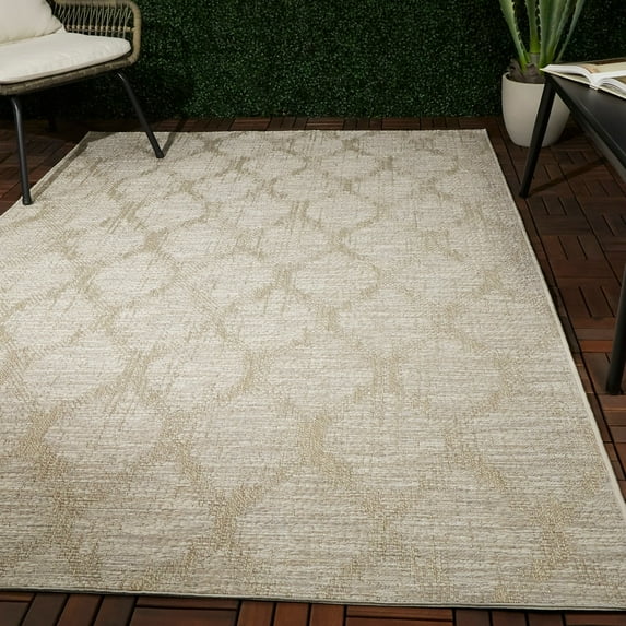 Fulton Vintage Trellis Area Rug