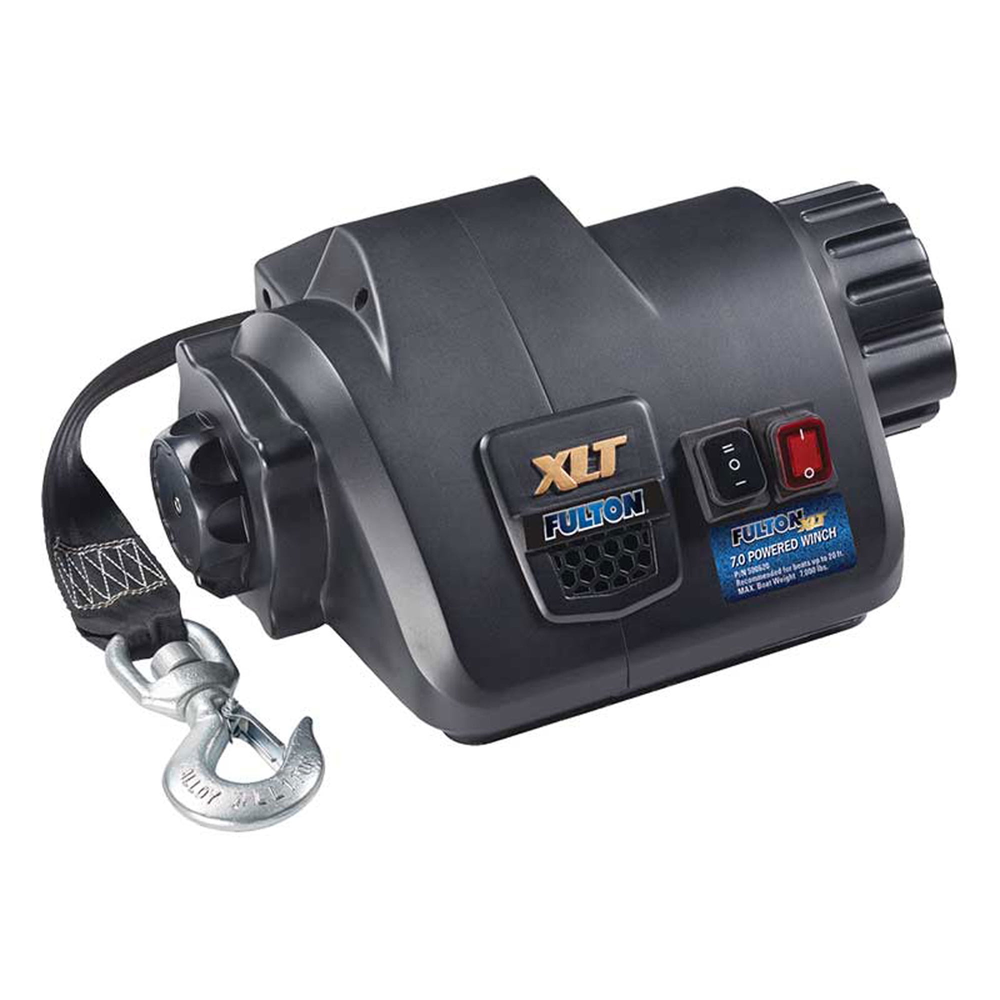 新品　フルトン　ウィンチ　XLT Fulton 500620 XLT Powered Winch - 7000 lbs. Capacity