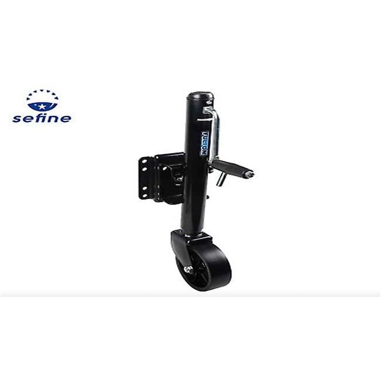 Bulldog Round Trailer Jack, Side Mount, 7,000 lbs Lift