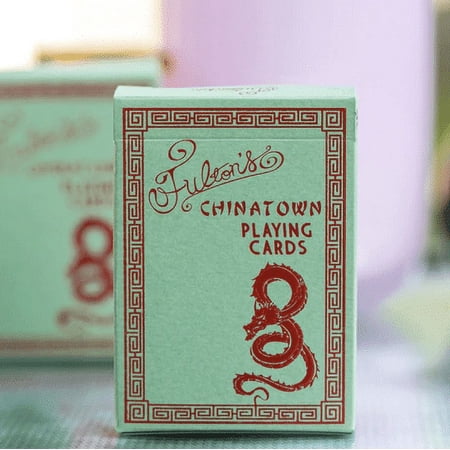 Fulton's Chinatown 10th Anniversary Jade Box (Club 37) Playing Cards