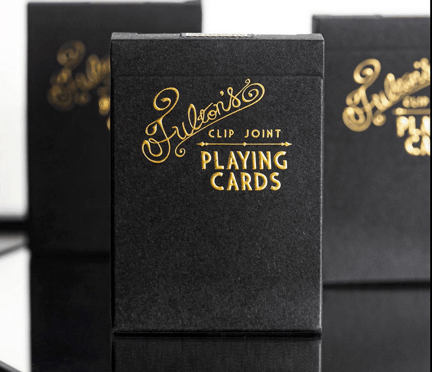 Fulton's Clip Joint "10 Year" Playing Cards