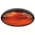 thumbnail image 1 of Fultyme RV  1120; Porch Light Oval Without Switch Black Base Amber, 1 of 1
