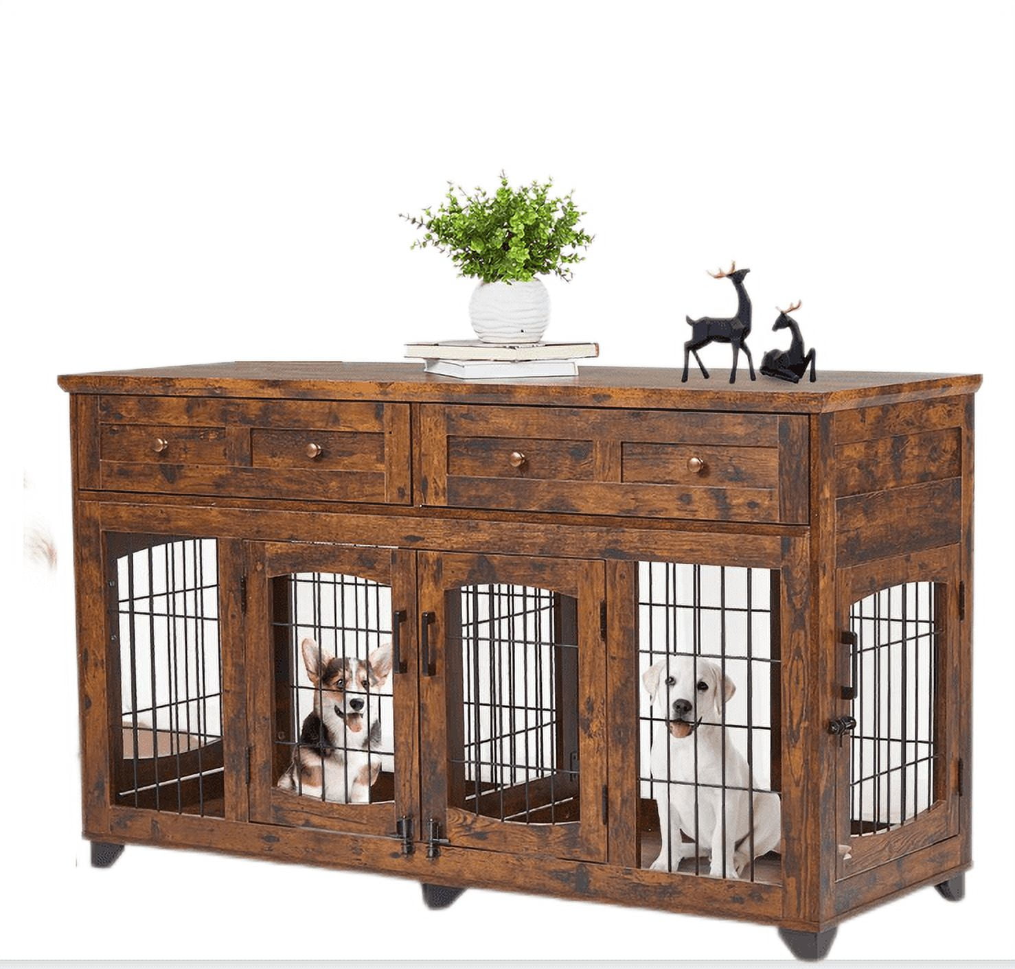 Two room shop dog crate