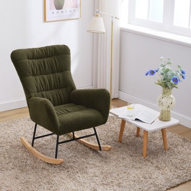 Angel Line Natalie Upholstered Swivel Glider, Dark Gray - Walmart.com