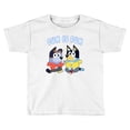 thumbnail image 1 of Fum Toddler T Shirt Bluey Birthday Boy, Bluey Party Shirt, Bluey Birthday Tee TODDLER SHORT SLEEVE TEE BELLA CANVAS 3001T, 1 of 3