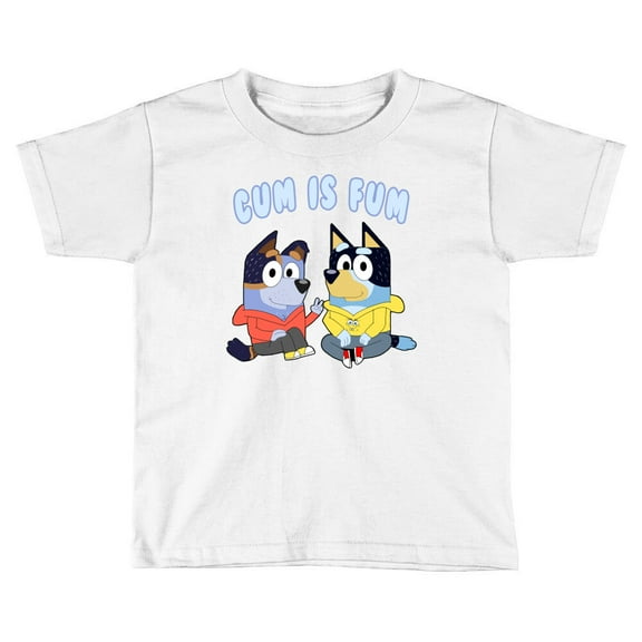 Fum Toddler T Shirt Bluey Birthday Boy, Bluey Party Shirt, Bluey Birthday Tee TODDLER SHORT SLEEVE TEE BELLA CANVAS 3001T