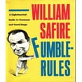 thumbnail image 1 of Pre-Owned Fumblerules (Paperback) 0385413017 9780385413015, 1 of 1