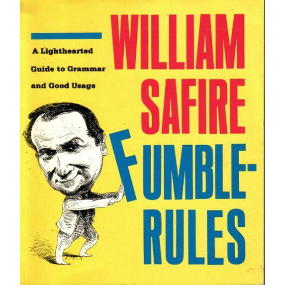 Pre-Owned Fumblerules (Paperback) 0385413017 9780385413015