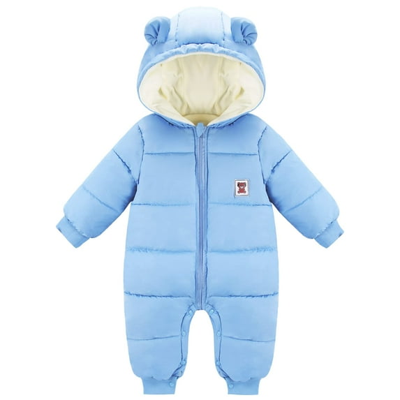 Fumdonnie Baby Boys Winter Clothes Infant Snow Wear Snowsuit Toddler Jackets 12-18 Months