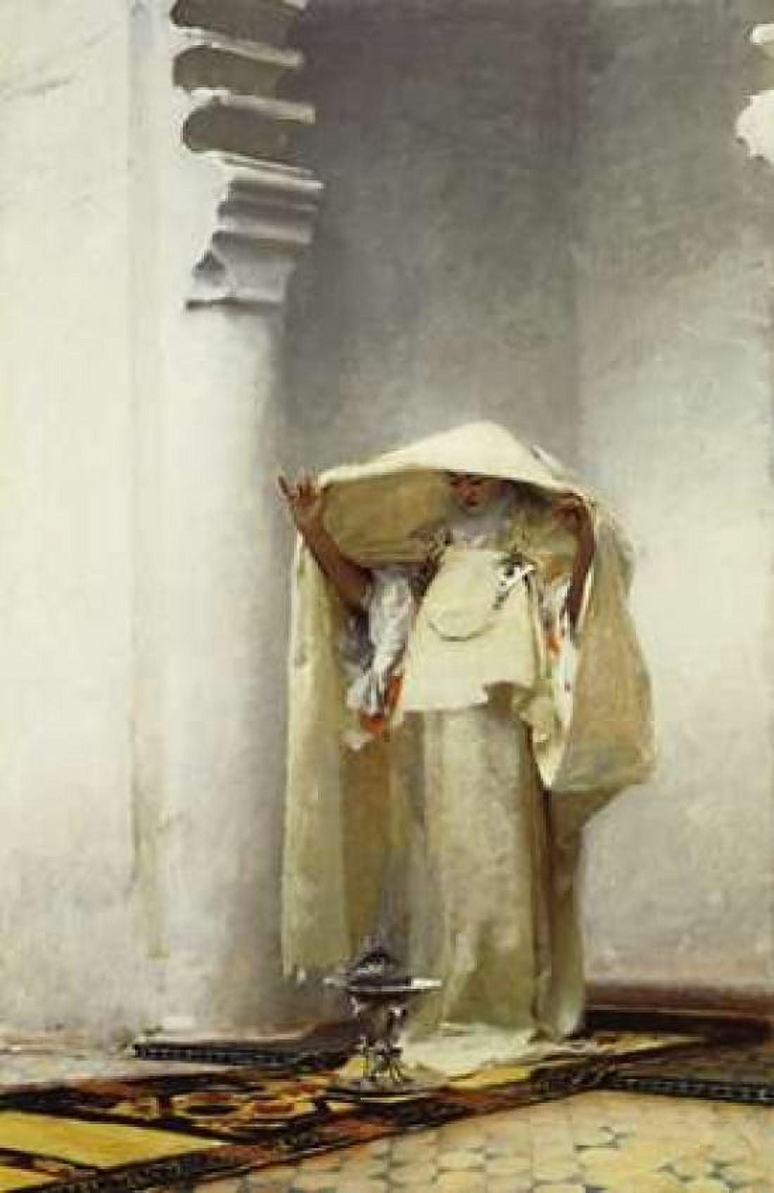 Fumee dAmbre Gris Canvas Art - John Singer Sargent (24 x 36)