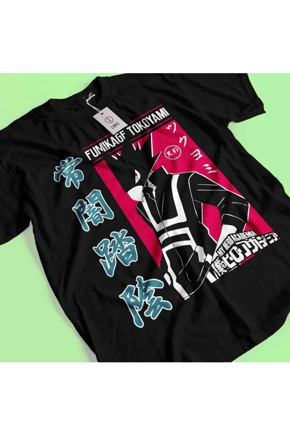 Fumikage Tokoyami Shirt My Hero Academia Bakugo Katsuki Tee Anime Midoriya Dabi