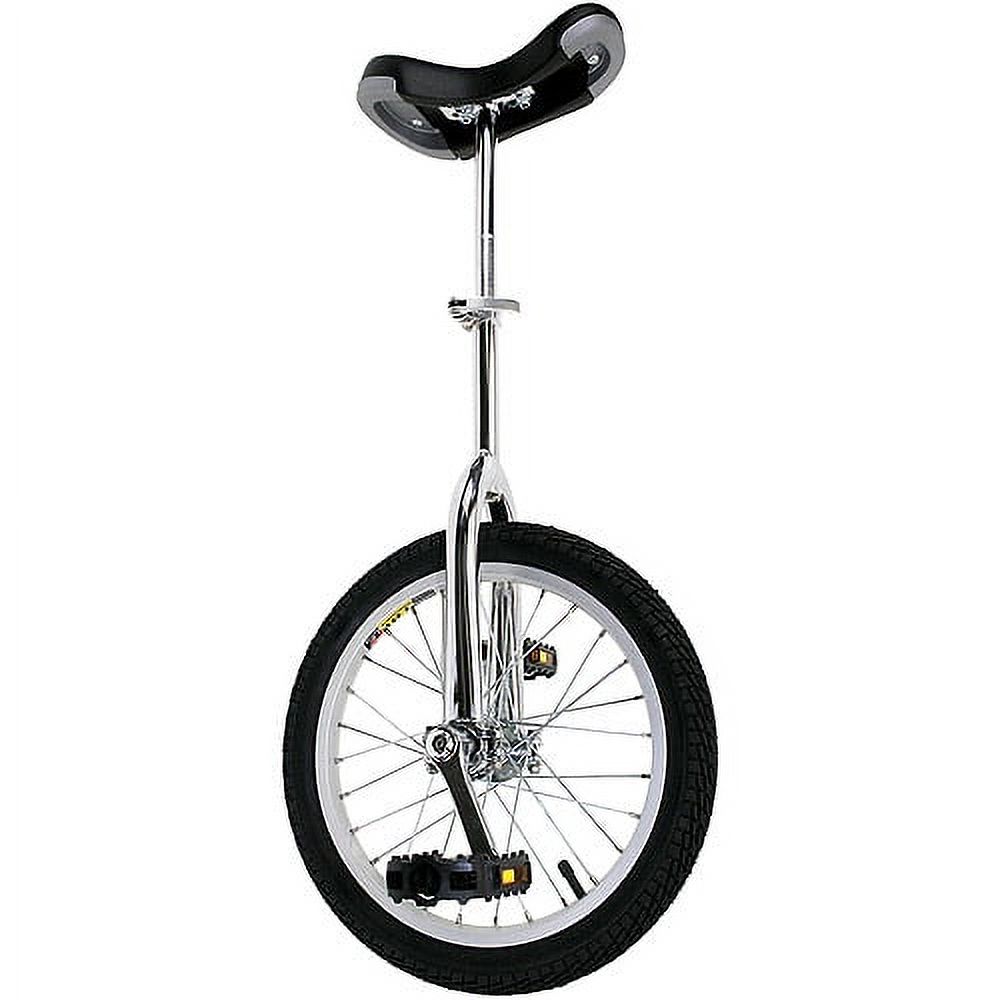 Fun 16 Inch Wheel Chrome Unicycle with Alloy Rim - image 1 of 3