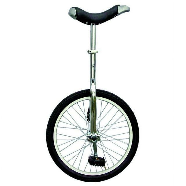 Fun 20 inch Unicycle with Alloy Rim, Chrome