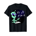 Fun Alien Math Science T-Shirt for Students Solving Equations in Style ...