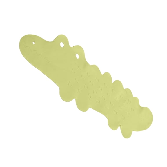 Fun Alligator Shape Waterproof PVC Bath Mat For NonSlip Safety Shower Bathtub