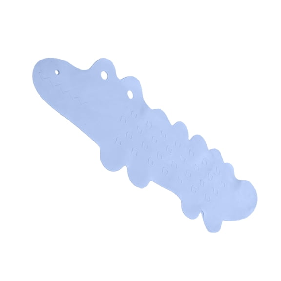 Fun Alligators Shape Waterproof PVC Bath Mat For NonSlip Safety Shower Bathtub Easy To Clean Surfaces For Bathroom Use