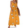 thumbnail image 1 of Fun And Playful Duck Design Sleeveless Dress Woman Fashion Long Dresses Women's Summer Suit Dress 2025, 1 of 7