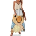 thumbnail image 1 of Fun And Playful Duck Sleeveless Dress Woman Fashion Long Dresses Women's Summer Suit Dress Summer 2025 Women, 1 of 7