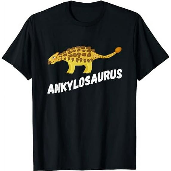 Fun Ankylosaurus Dinosaur Design T-Shirt