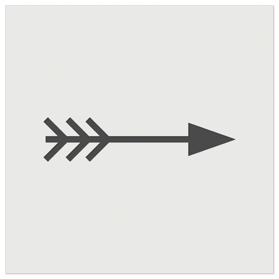 Fun Arrow DIY Cookie Wall Craft Stencil - 4.5 Inch