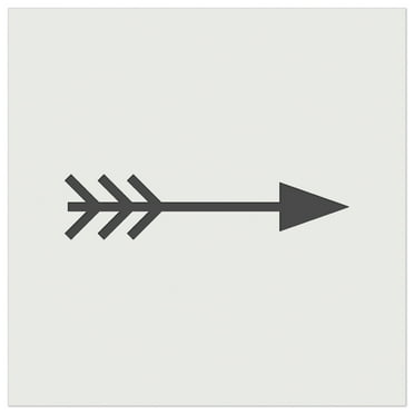 Fun Arrow DIY Cookie Wall Craft Stencil - 5.5 Inch