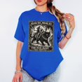thumbnail image 1 of Fun Aunt Knight Riding Black Cat T-Shirt, Hear Ye Fun Aunt Has Arrived Tee, Funny Auntie Cat Meme Shirt Multicolor, 1 of 4