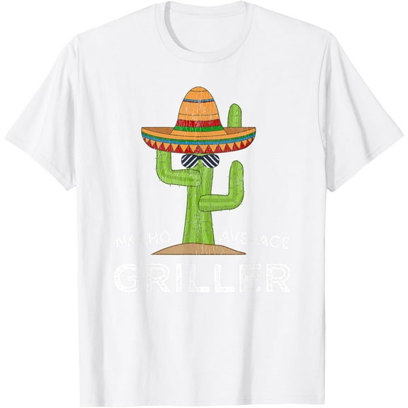 Fun BBQ Grill Lover Humor | Griller Saying Funny Grilling T-ShirtMen's and women's pure cotton short-sleeved shirts