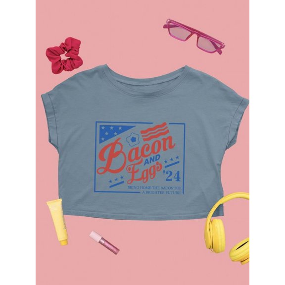 Fun-Bacon Eggs Political Shirt Tank Top Men's