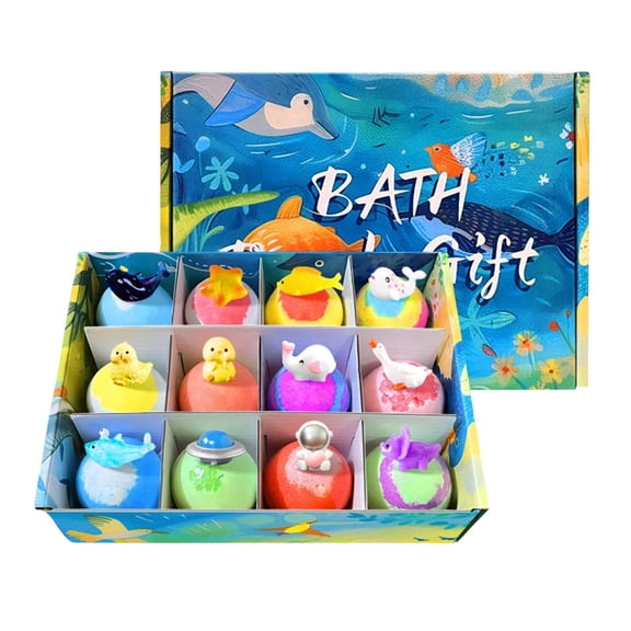 Fun Bath Toys, 2 Oz, 12 Pc, All Ages Bath Toys, Bath, Ocean Animal Figurines, Toys for Student, Gift for Student, All Ages Play, Bath