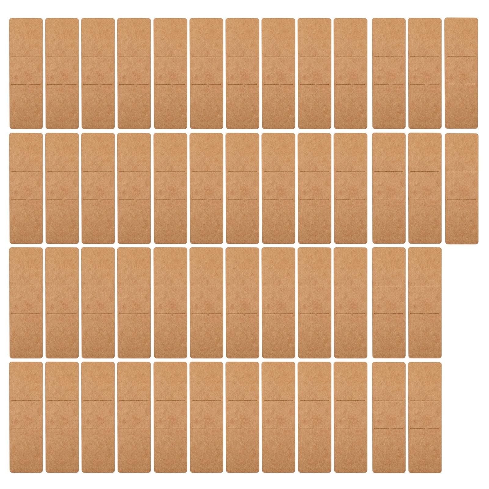 Fun Bookmark Packaging Ecofriendly Diy Bookmark Display Cards 50pcs