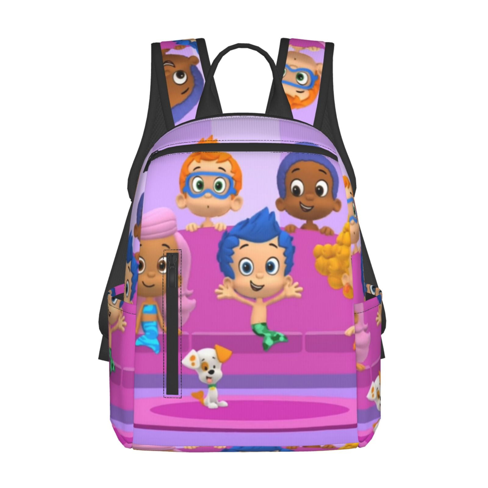 Fun Bubble Guppies Backpack Bookbag School Bag Unisex Daypack ...