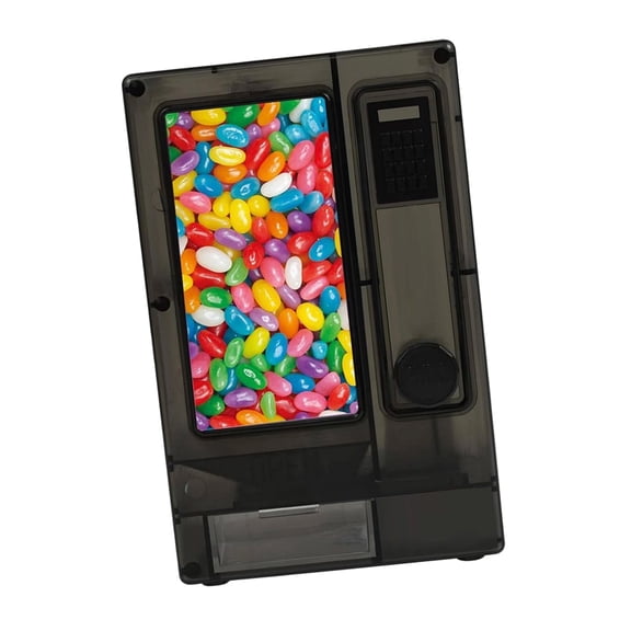 Fun Candy Vending Machine with Pull Design, Sweet Storage Container Toy for Children's Bedroom Decor & Treat Organization