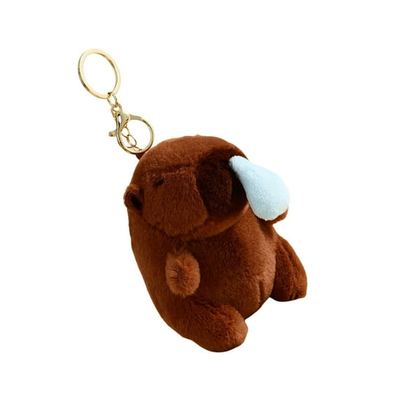 Fun Capybara Bubble Designs Keychain Squeeze Toy Keyring for Bag Purse Backpack