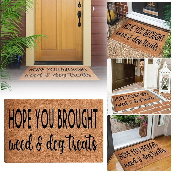 Fun Carpet,1X Carpet,Funny Words Rug Indoor Outdoor Front Porch Doormat 60 * 40Cm Bedroom Entrance Patio Decoration Supplies