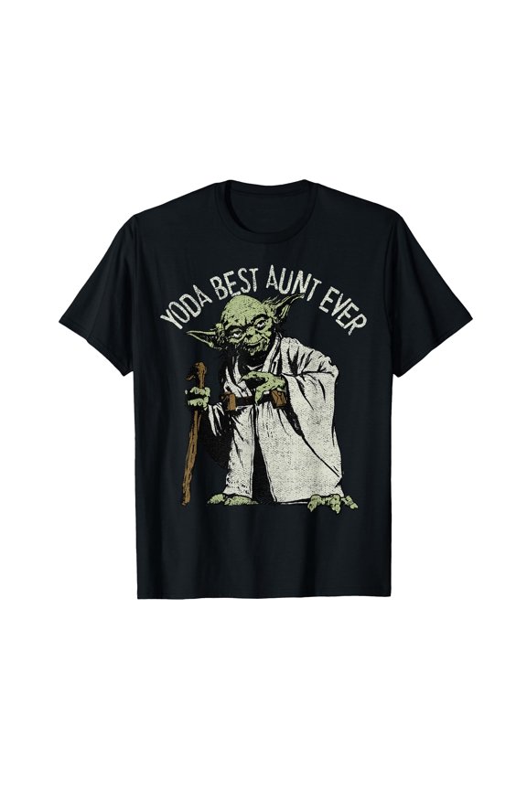Fun Cartoon Alien T-Shirt for Best Aunt Ever Gift