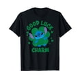 thumbnail image 1 of Fun Cartoon Character Good Luck Charm T-Shirt for Everyday Wear, 1 of 5