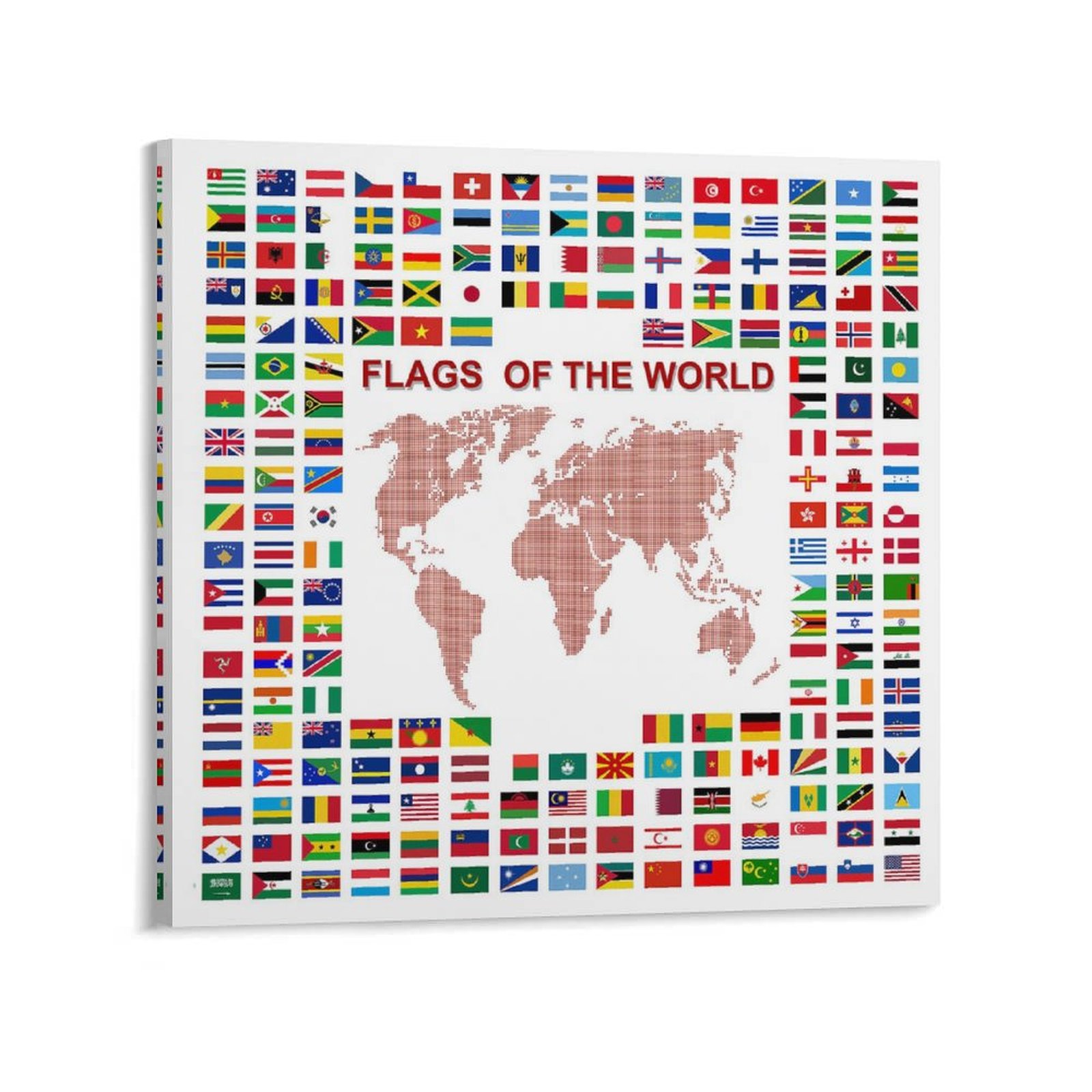 Fun Cartoon Learning Posters for Children's Study And Bedroom Flags of ...