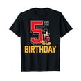 thumbnail image 1 of Fun Cartoon Mouse 5th Birthday T-Shirt for Celebrating Milestones, 1 of 5