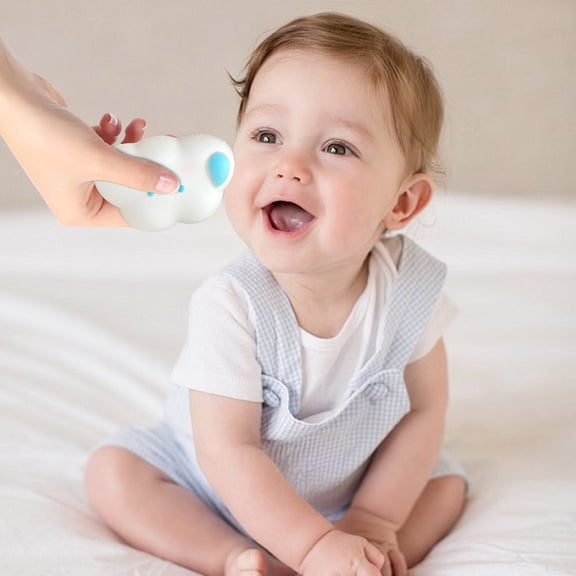 Fun Cartoon Shape Squeeze Cloud Model,with Soft Slow Rising Stress Relief ,Perfect for Stress Relief,Super Cute fufu squishy Cloud Model,ideal gift for birthdays, holidays(Cloud)