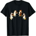 thumbnail image 1 of Fun Cats Playing Violin Cello Shirt Gift Music Cat Lover Tee T-Shirt, 1 of 3