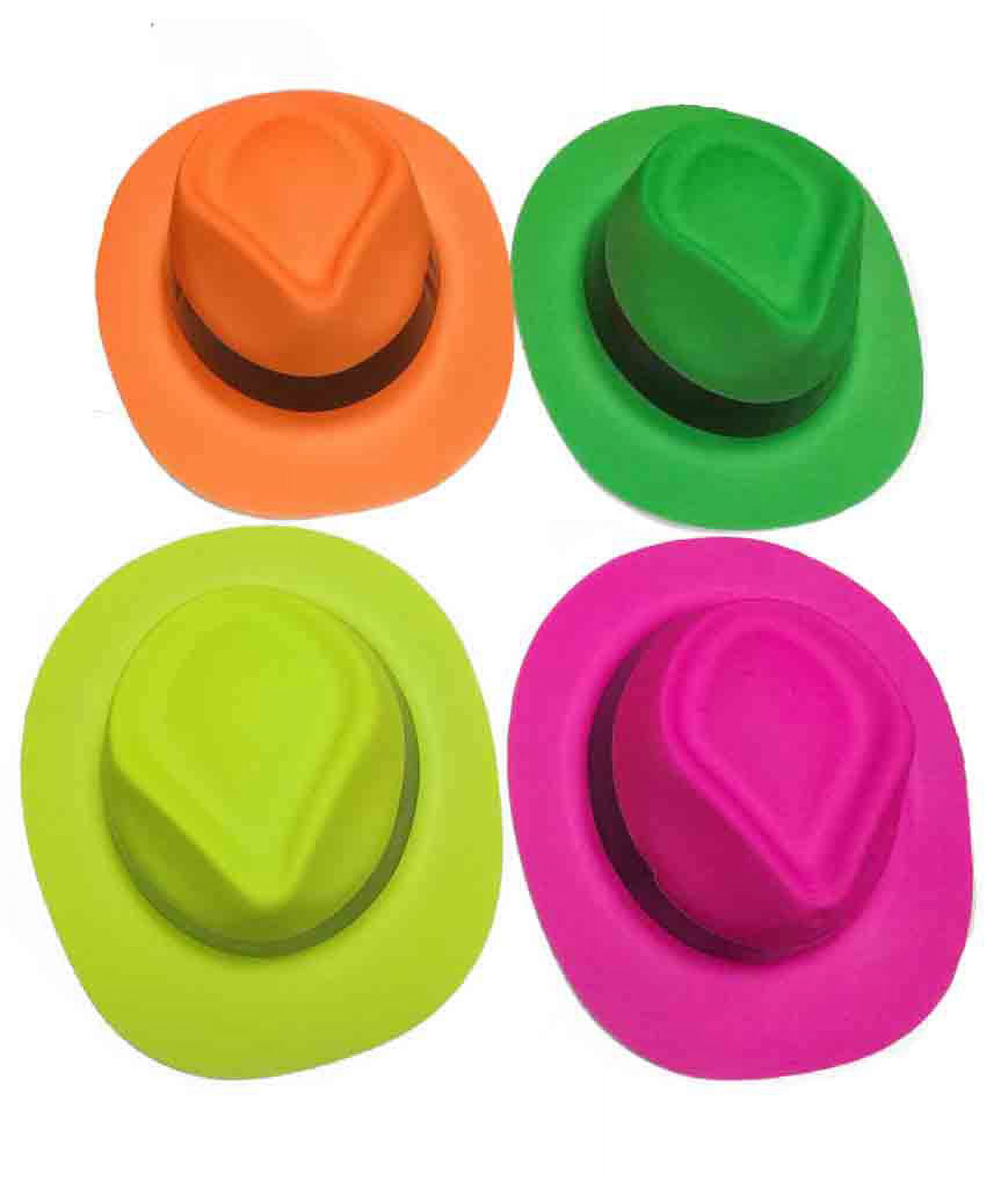 Plastic gangster hats discount