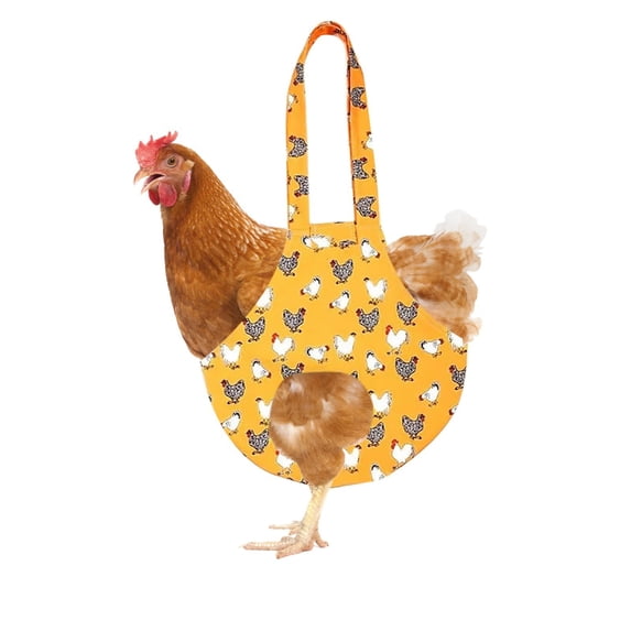 Fun Chicken Out Bag Travel Satchel Tote Shoulder Bag for Pet Chicken Rooster Outing Catching Bag Carrier