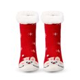 thumbnail image 1 of Fun Christmas Slipper Socks for Women Non Skid Winter Warm Sherpa Fleece Lined Thick Plush Indoor Home Socks, 1 of 2