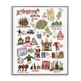 thumbnail image 1 of Stupell Industries - Fun Christmas Traditions Gray Framed Giclee Art, 24 x 30, Made In USA, 1 of 7