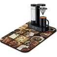 thumbnail image 1 of Fun Coffee Mat 19inx12in,Coffee Bar Mat for Countertops,Absorbent Hide Stain Anti-Slip Coffee Bar Accessories Fit Under Coffee Machine Mat,dish Drying Mats for Kitchen, 1 of 6