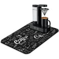 thumbnail image 1 of Fun Coffee Mat 23inx15in,Coffee Bar Mat for Countertops,Absorbent Hide Stain Anti-Slip Coffee Bar Accessories Fit Under Coffee Machine Mat,dish Drying Mats for Kitchen, 1 of 6
